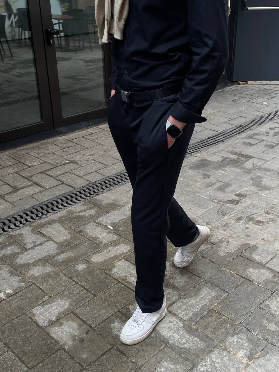 Pantalon Classique Noir