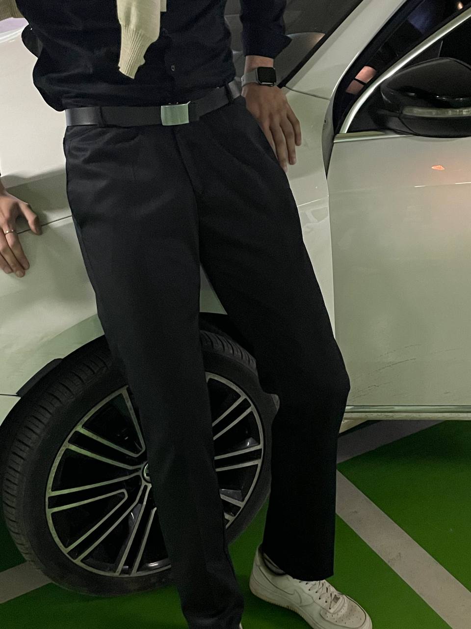 Pantalon Classique Noir