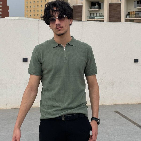 Sweatshirt zipper Vert