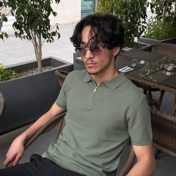 Sweatshirt zipper Vert